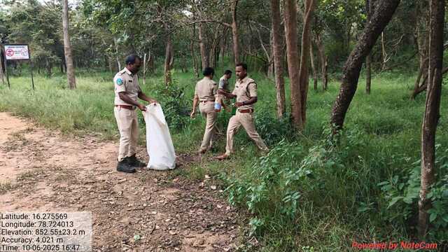 అమరాబాద్‌లో 71వ ప్రపంచ వన్యప్రాణి వారోత్సవాలు; బైక్ ర్యాలీ నిర్వహించిన అటవీ శాఖ