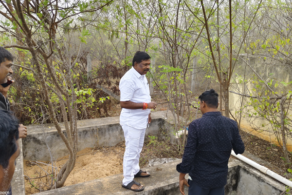 achampet palasitalikarnam visited mla vamshikrishna